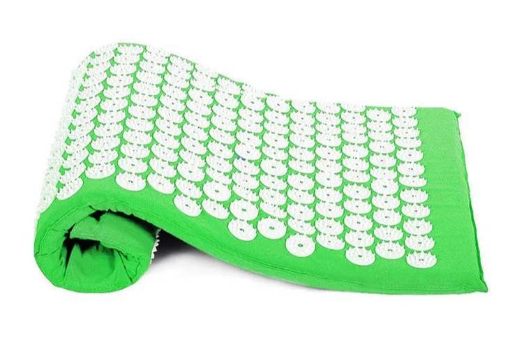 Акупунктурный коврик Acupressure Mat, зеленый