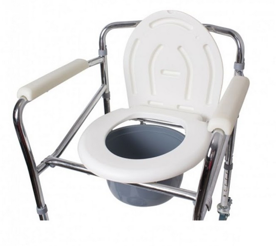 KJT705, Кресло-туалет на колесах с тормозом