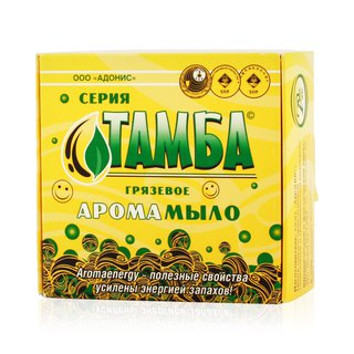 Грязевое арома-мыло ТАМБА мята/чайное дерево