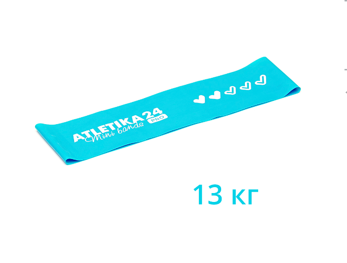 Голубая петля Mini Bands PRO (13 кг) 30*7,5 см